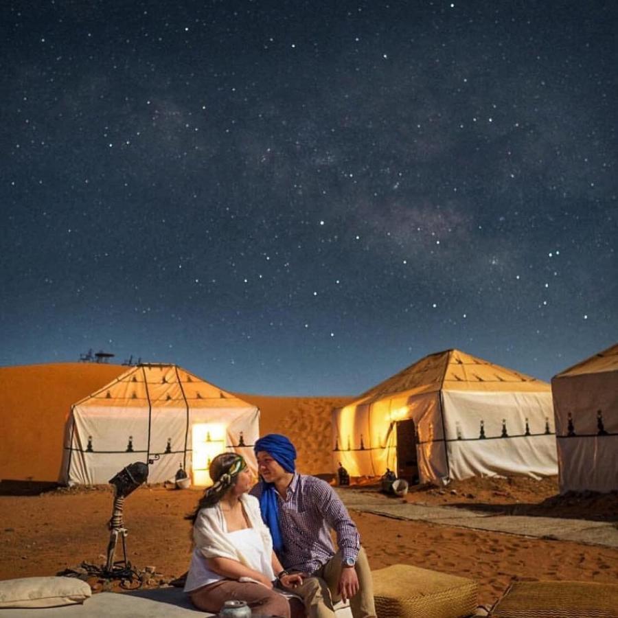 Sahara Luxury Glamping Hotel Merzouga Ngoại thất bức ảnh