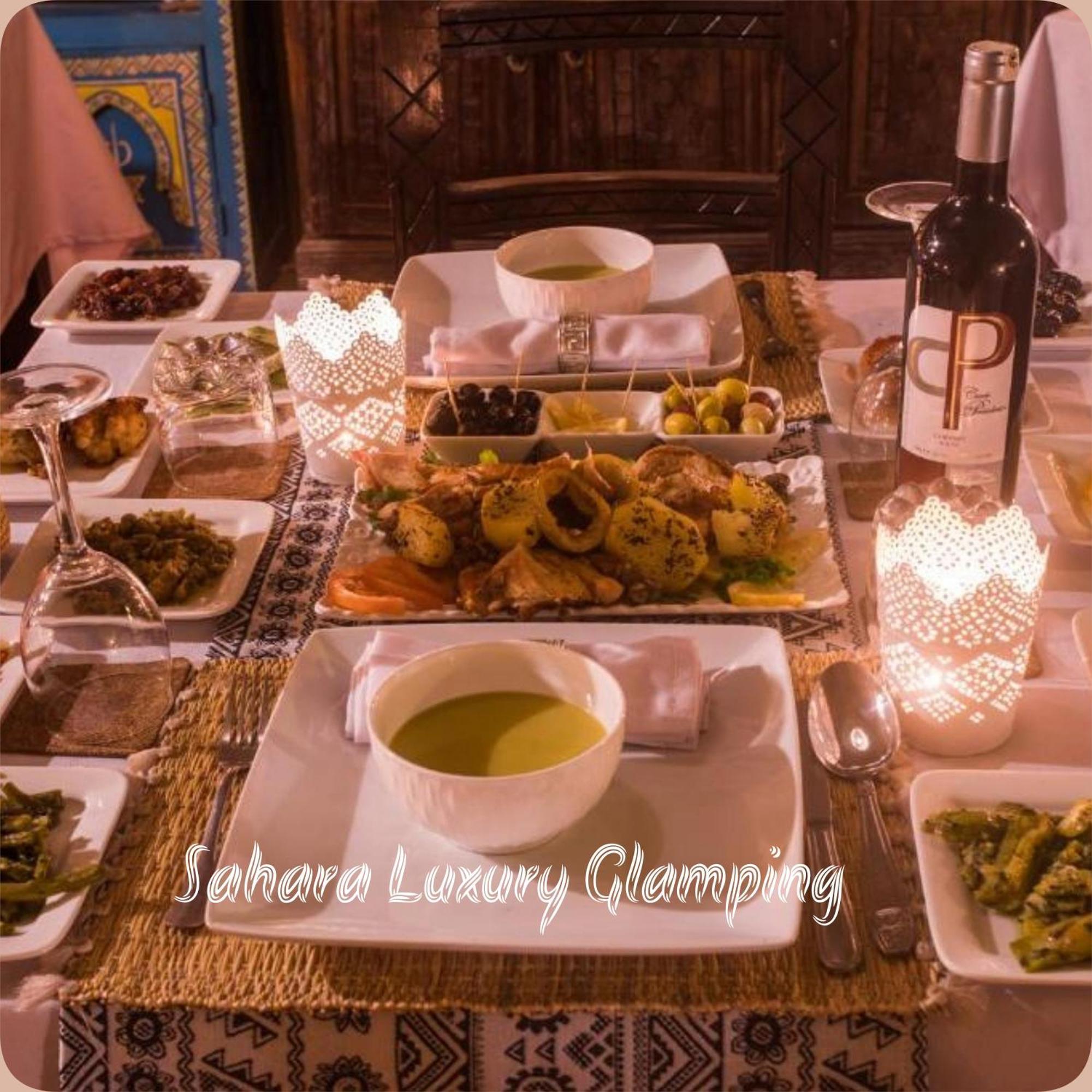 Sahara Luxury Glamping Hotel Merzouga Ngoại thất bức ảnh