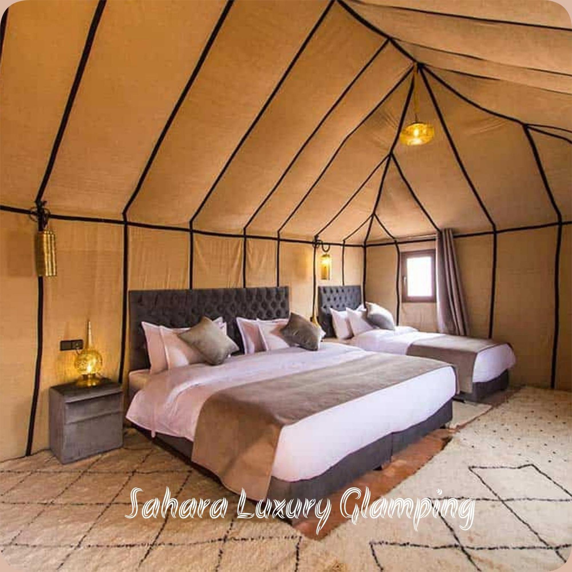 Sahara Luxury Glamping Hotel Merzouga Ngoại thất bức ảnh